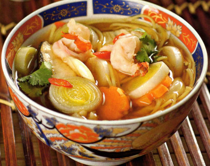 китайский рыбный суп,