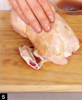 фаршированная курица +в духовке целиком	